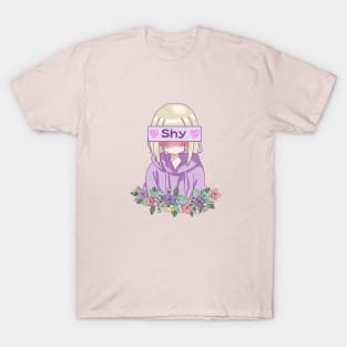 Shy Anime Girl T-Shirt